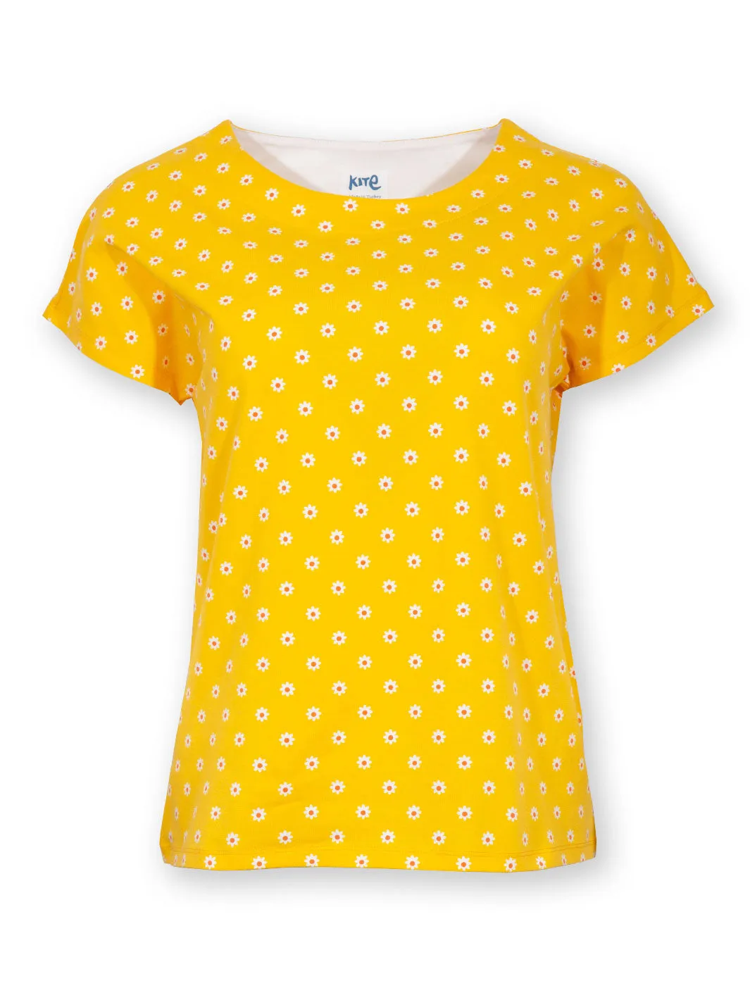 Alum jersey top polka daisy