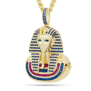 Iced King Tut Stash Necklace