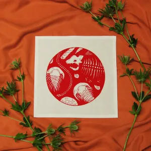 MAHLA x Gittemary: Patch Fossils Red