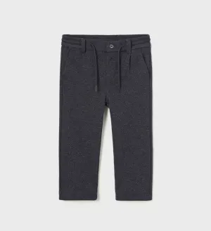 Mayoral Baby and Toddler Boys Navy Knit Jacquard Suit Pants