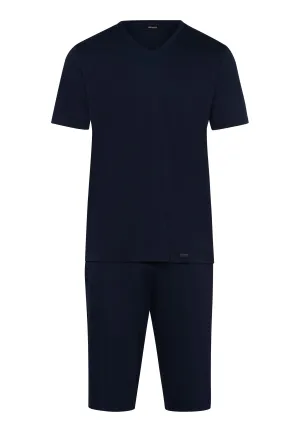 Night Selection Cotton Pajama Set | Deep Navy 75108-1610