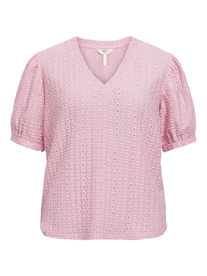 OBJFEODORA T-Shirts & Tops - Pink Frosting