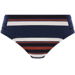 Ocean Cove Mid Rise Bikini Brief Deep Sea Stripe - Fantasie Swim