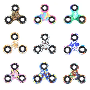 Plastic EDC Fidgets Hand Spinner For Autism and ADHD Children Adults Focus Keep Hands Busy High Quality Tri-Spinner Fidget Toy