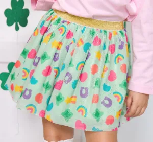 Sweet Wink Girls LUCKY CHARM St Patricks Day Tutu Skirt